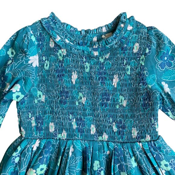 Next (UK) Beautiful Smocked Dress - Picture 2 of 7